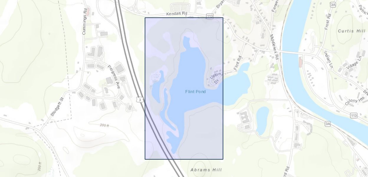 Geophysical surveys near the Charles Municipal Landfill and Flint Pond, Tyngsboro