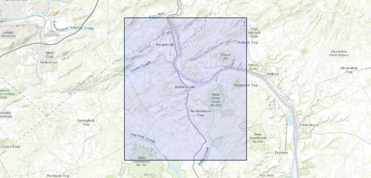Geologic map of the Riegelsville quadrangle, PennsylvaniaNew Jersey