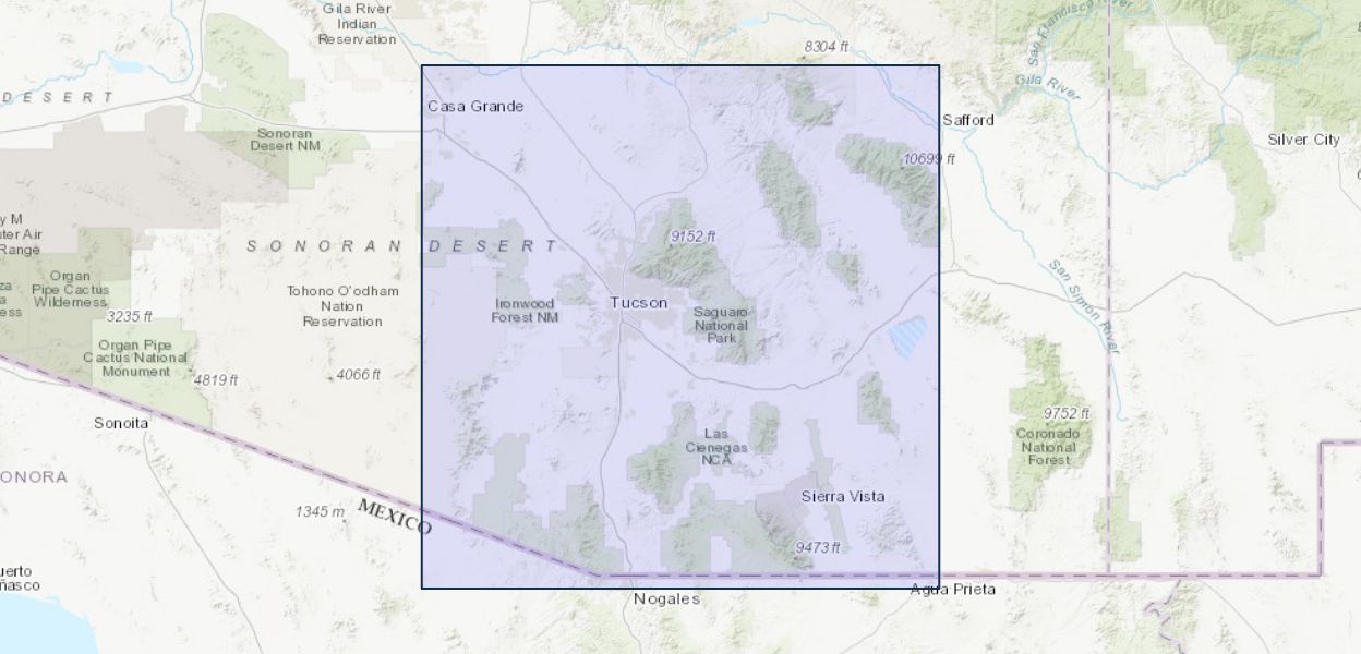 Galiuro Volcanics, Pinal, Graham, and Cochise counties, Arizona