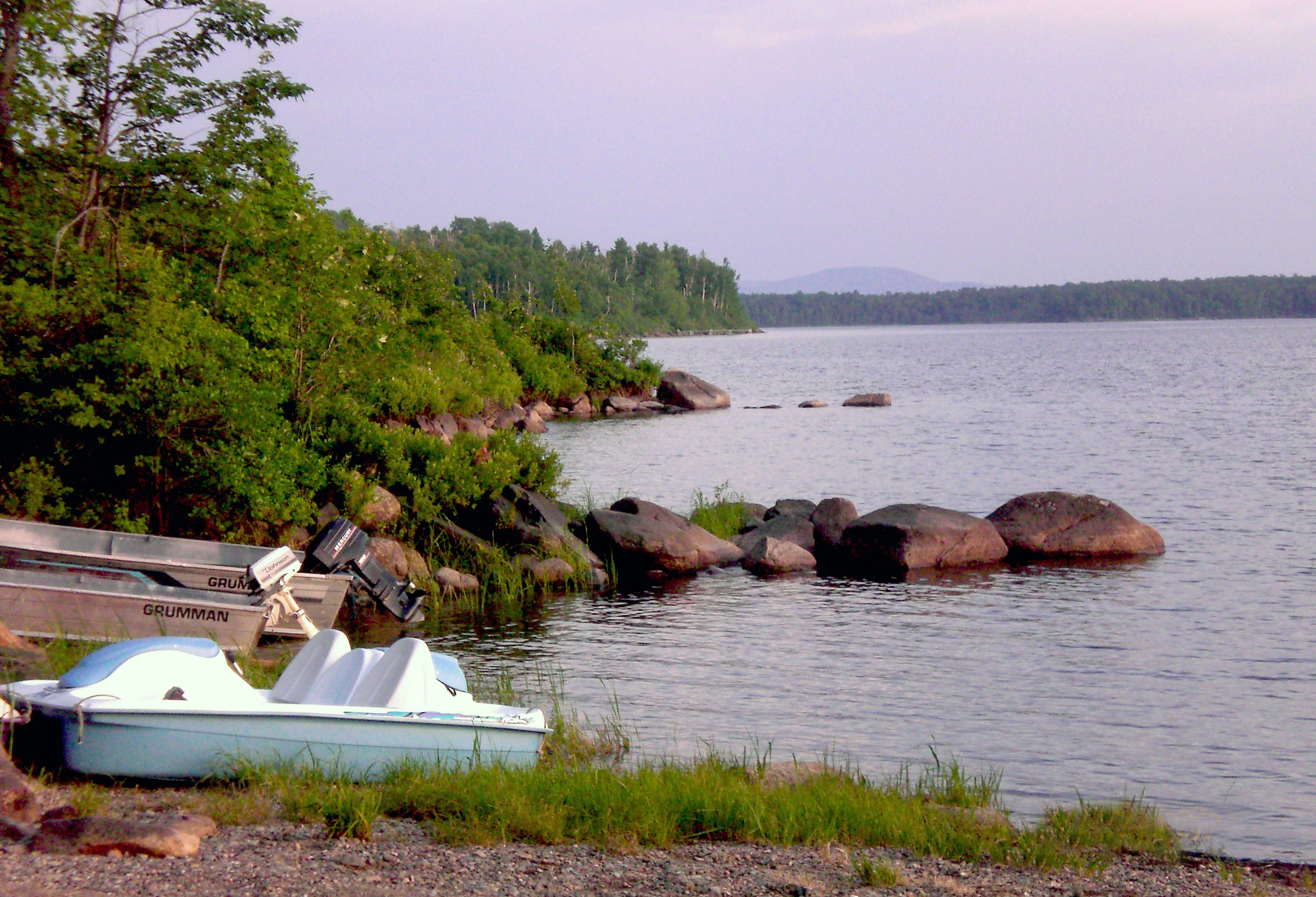 Big Wood Pond near Jackman, Maine U.S. Geological Survey