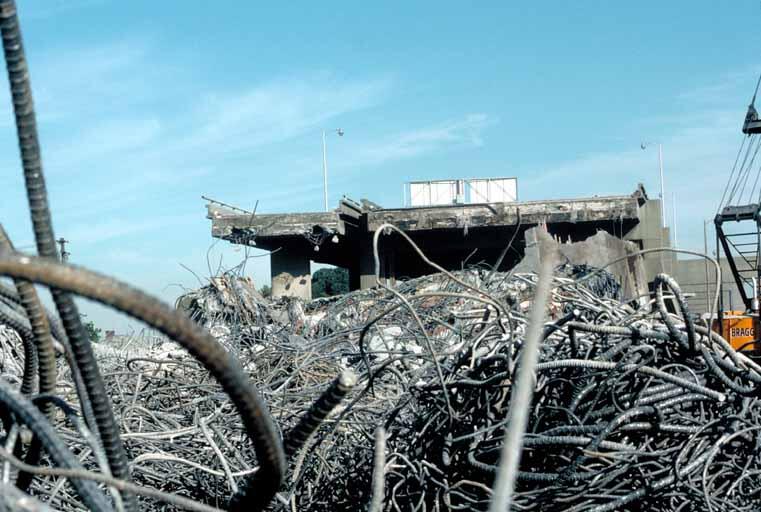 Image: Reinforcement Bars of Cypress Viaduct