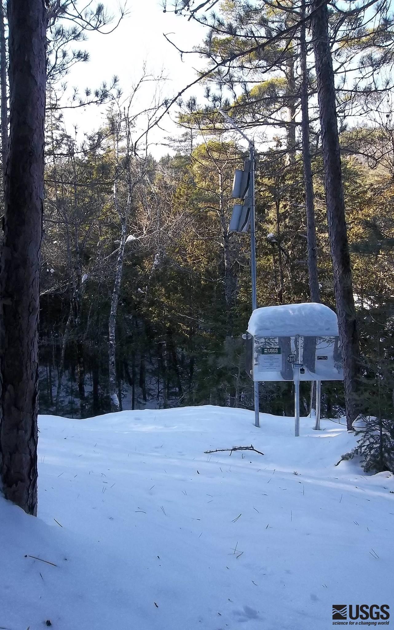 Image: Spencer Stream Gaging Station