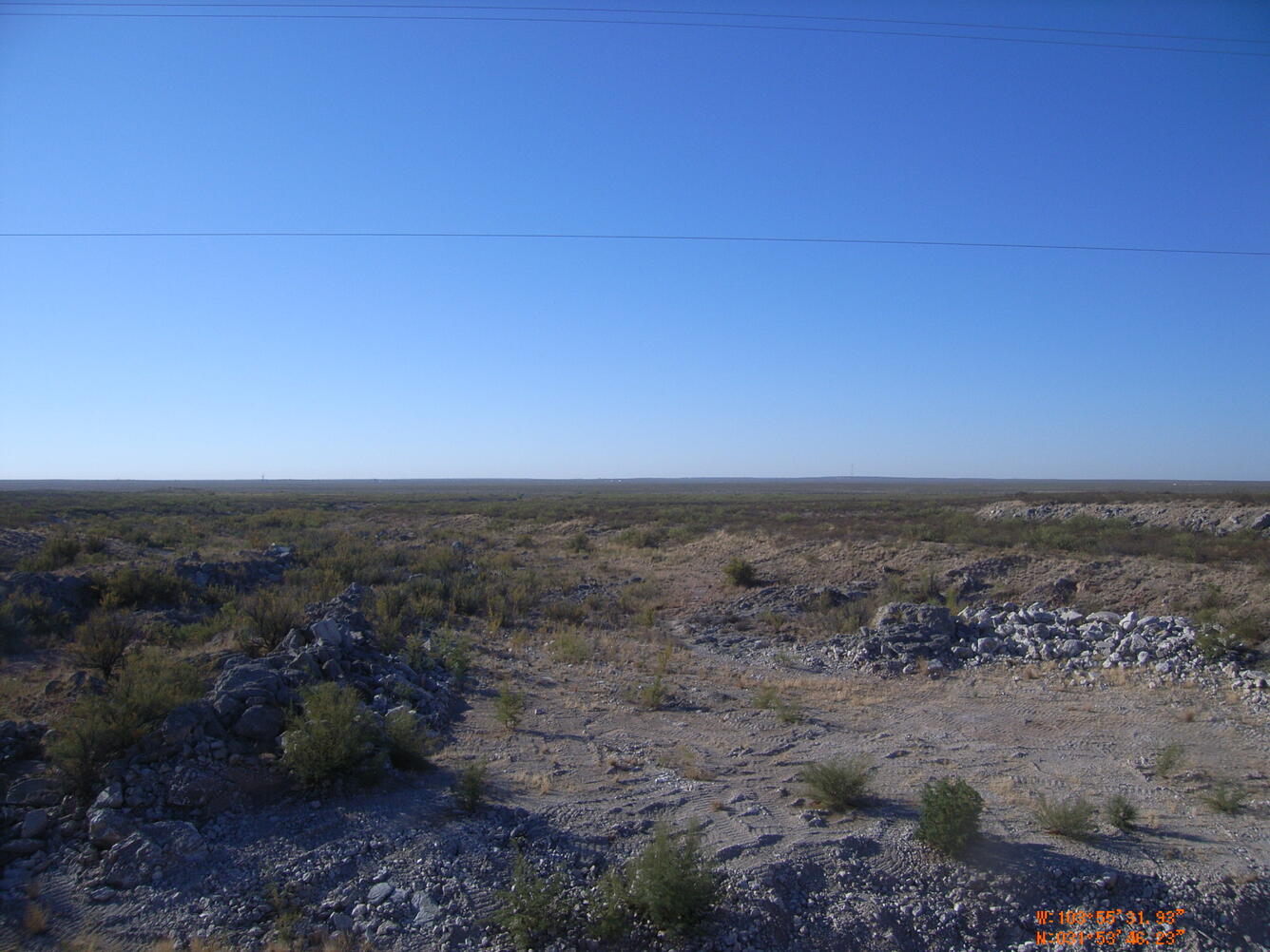 Red Bluff Reservoir - Landscape