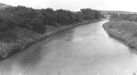 Image: Heart River near Mandan, ND