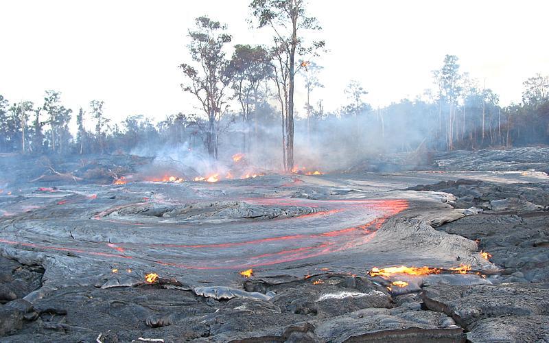 photo of lava