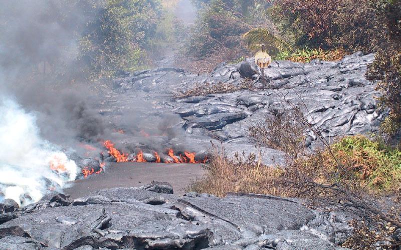 photo of lava