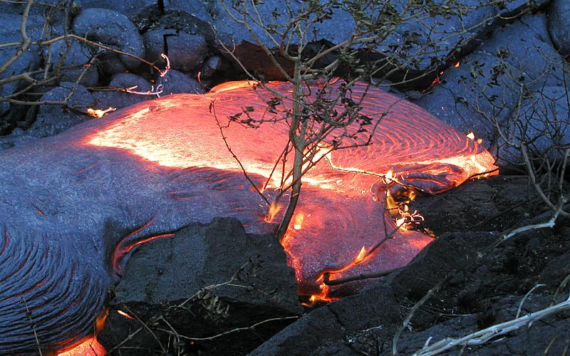photo of lava