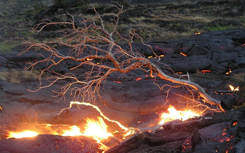 photo of lava