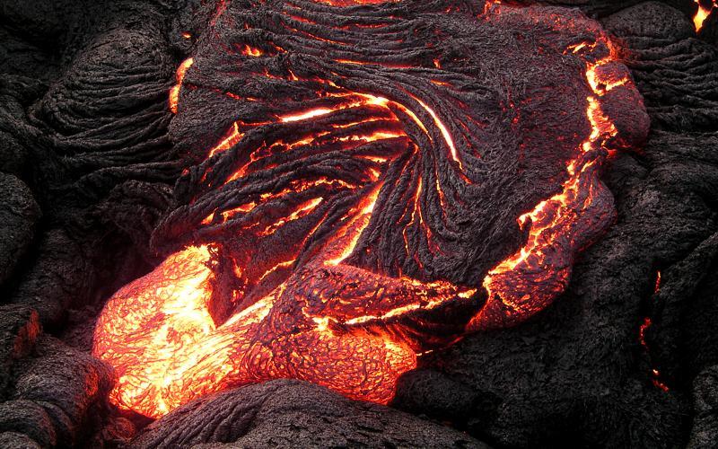photo of lava