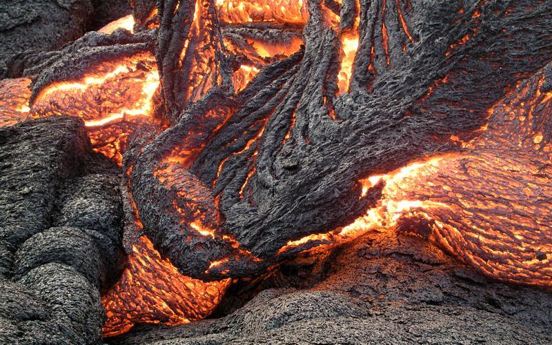 photo of lava