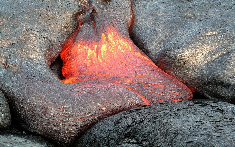 photo of lava