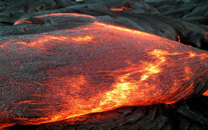photo of lava