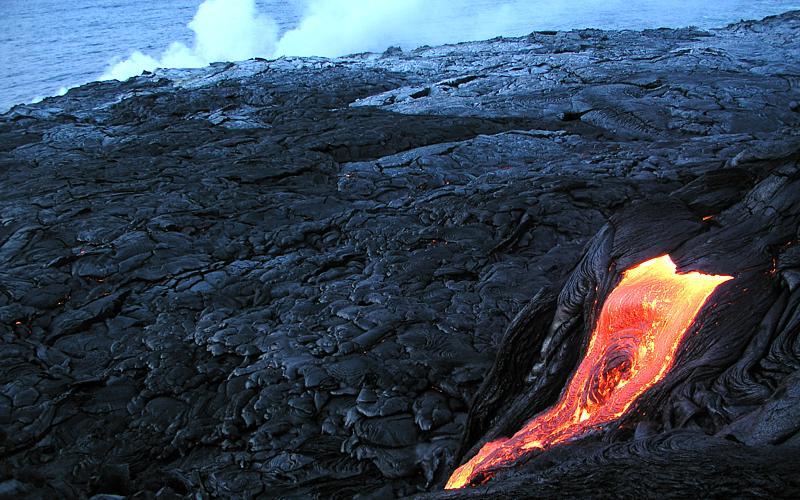 photo of lava