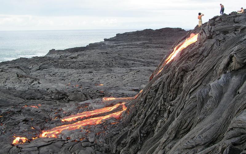 photo of lava