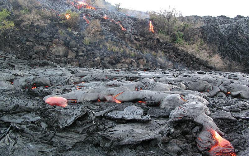 photo of lava