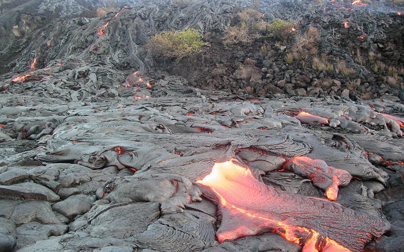 photo of lava