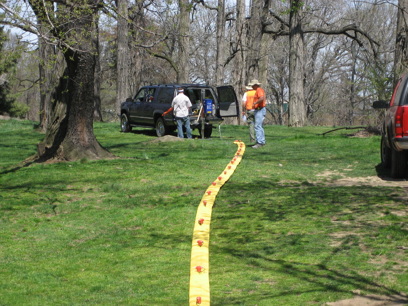 Image: Near-Surface Seismic Survey in the Bronx