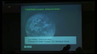 video thumbnail: USGS Public Lecture Series: Out of Africa--Dust in the Wind