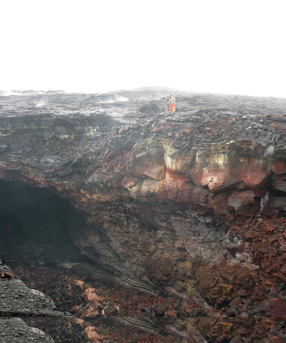 Image: Measuring Volcanic Collapse