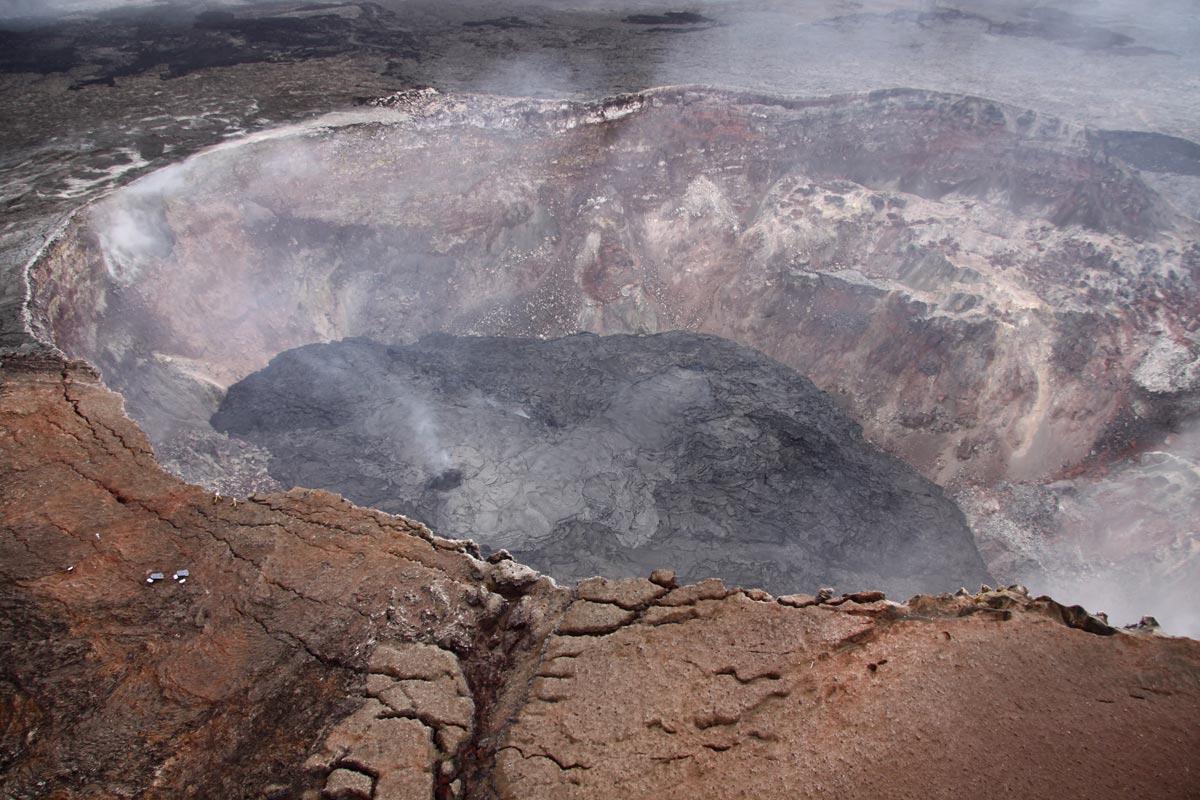 Image: Aerial View of Pu’u ‘Ō’ō Crater