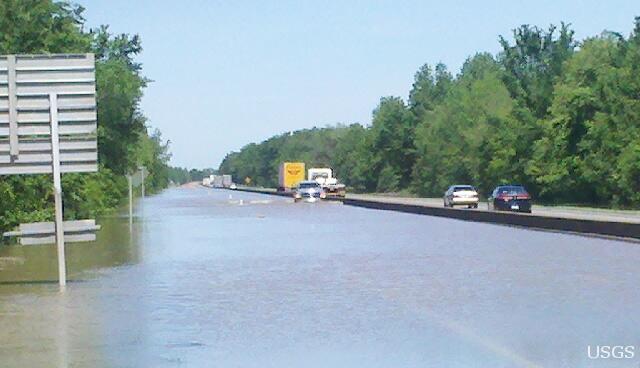 Image: Flooding on the White River