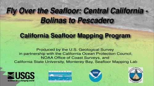 video thumbnail: Fly Over the Seafloor: Central California &mdash; Bolinas to Pescadero
