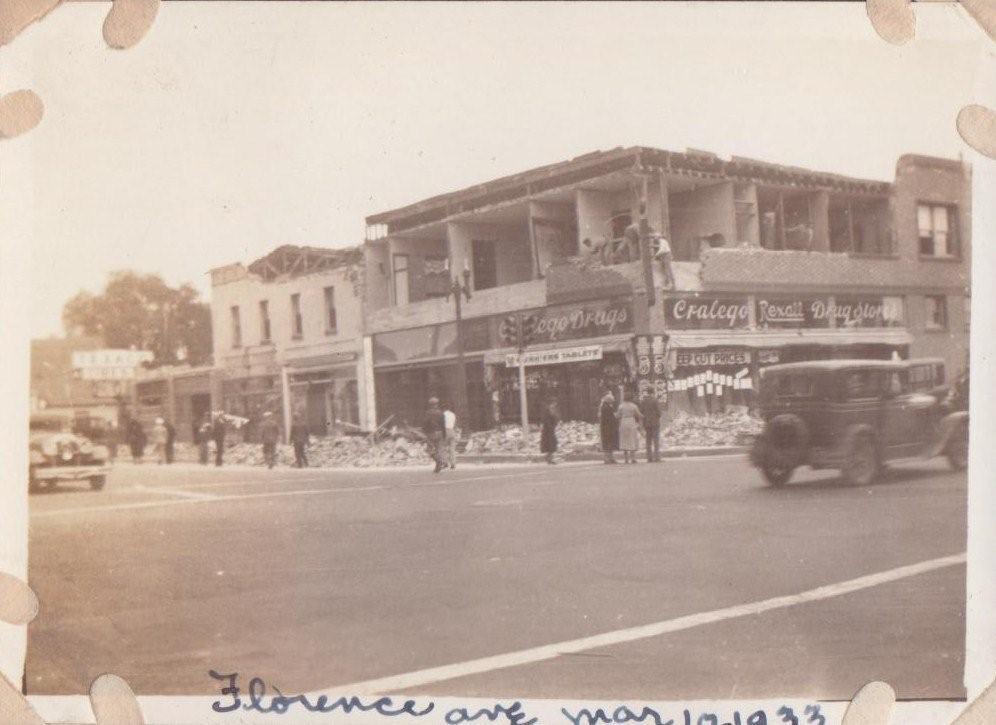 Image: Long Beach Earthquake: Florence Ave