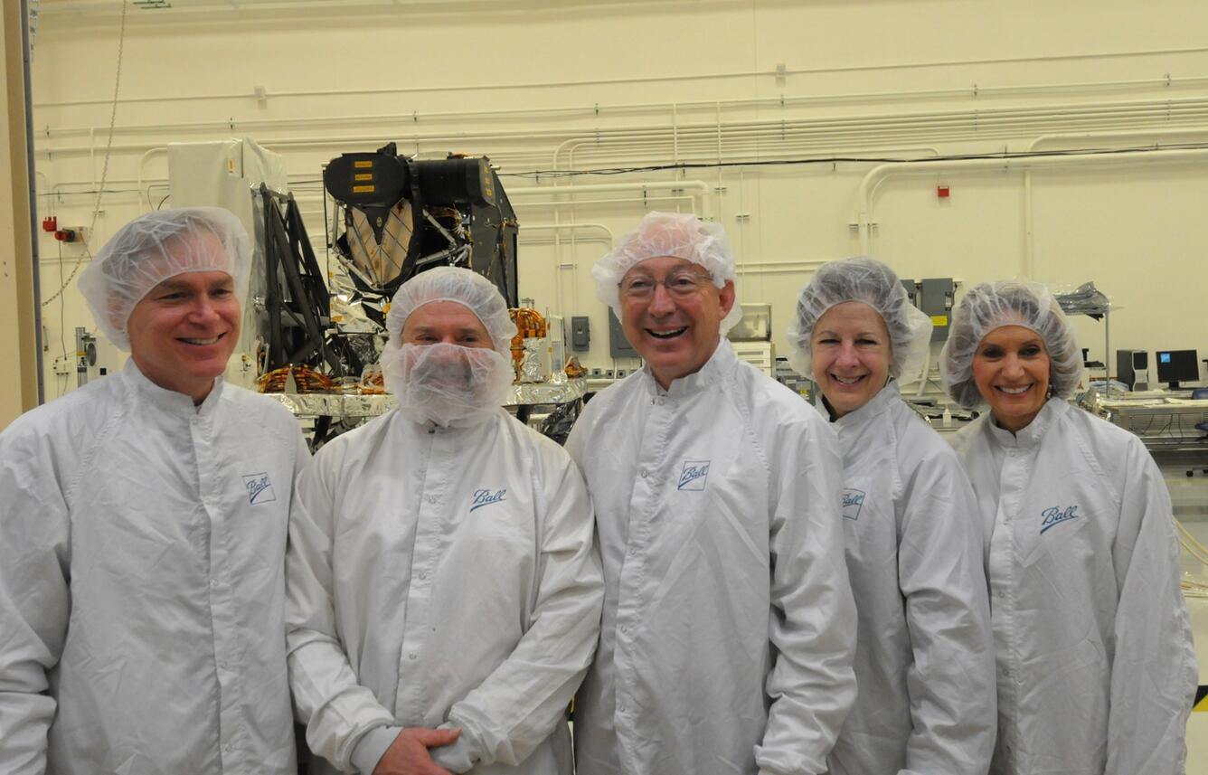 Image: Secretary Salazar Charts Future for Landsat Satellite Program