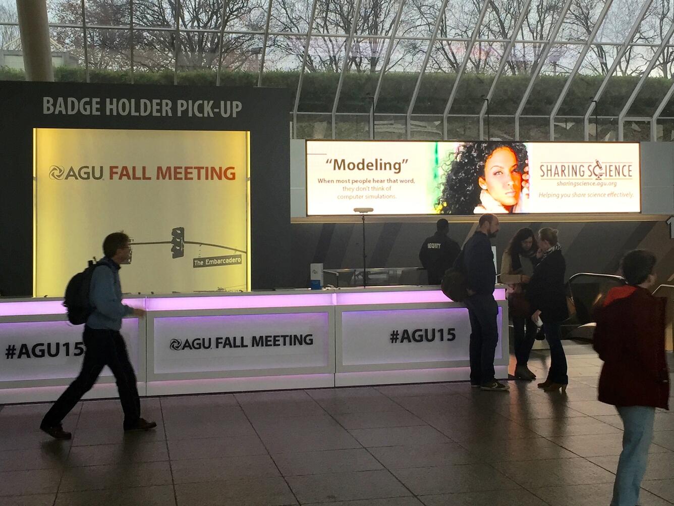 Image: AGU Fall Meeting Entrance