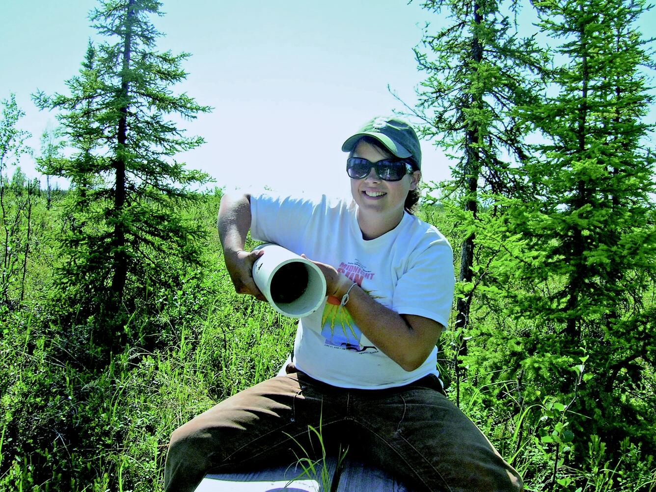 Image: Soil Core at a Fen Wetland
