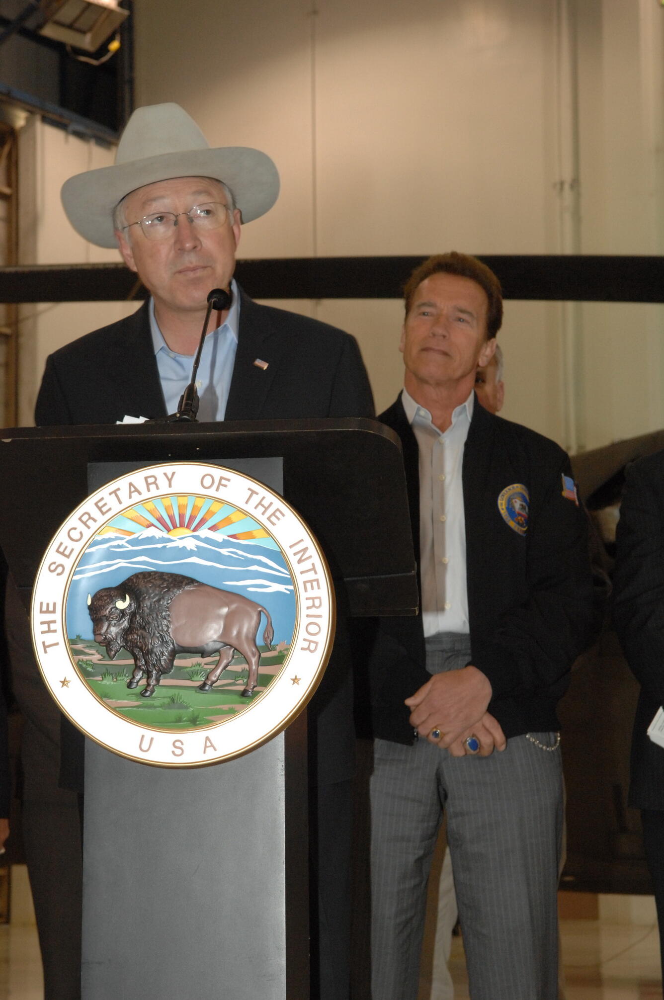 Image: Secretary Salazar Announcing Water-Related Recovery Investments