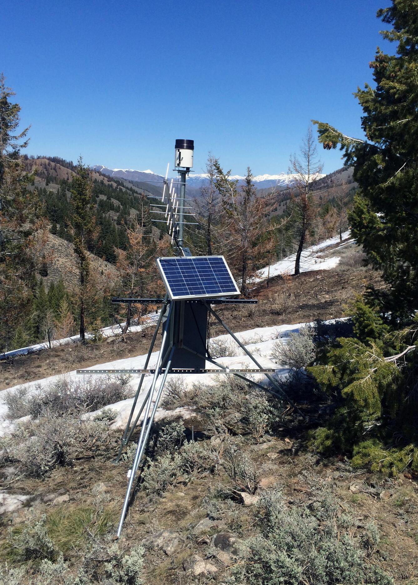 Image: Beaver Creek Burn Area Precipitation Gage