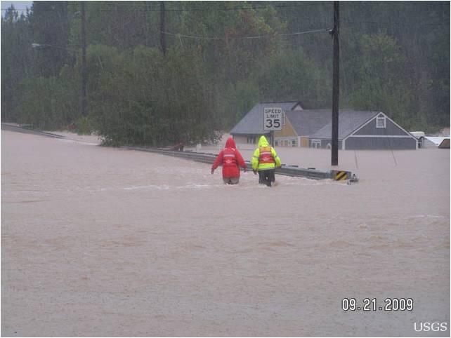 Image: 2009 Atlanta Flood and Stream Gage Repairs