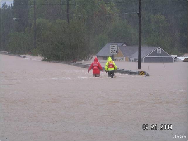 Image: 2009 Atlanta Flood and Stream Gage Repairs 