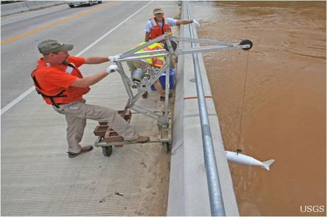 Image: 2009 Atlanta Flood and Stream Gage Repairs