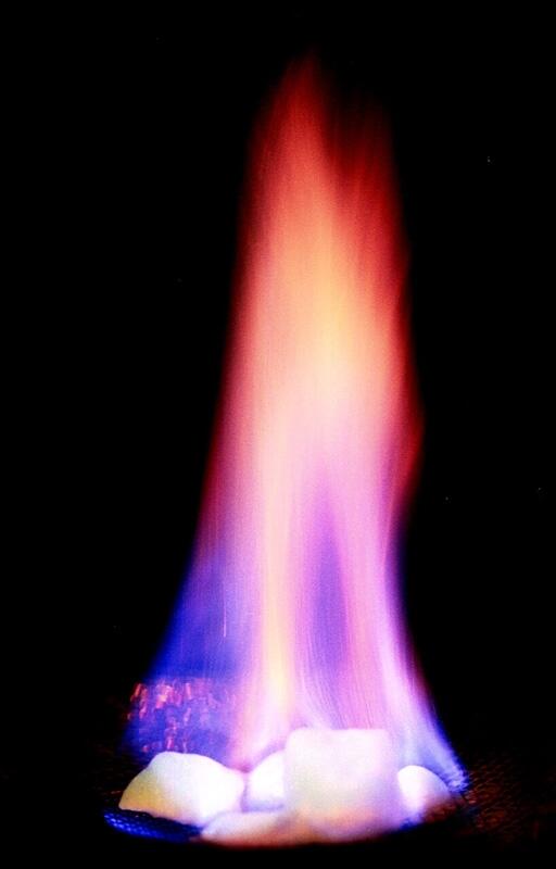 Image: Gas Hydrates Burning