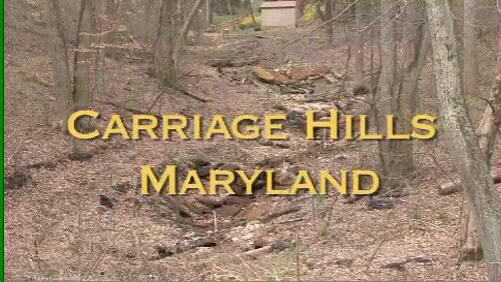 video thumbnail: Special stormwater outfalls (bubblers) used in stream restoration projects to reduce erosive energy, Carriage Hills Outfall, Maryland