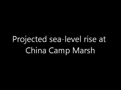 video thumbnail: Sea-level Rise Scenario for San Francisco Bay Estuary - China Camp State Park