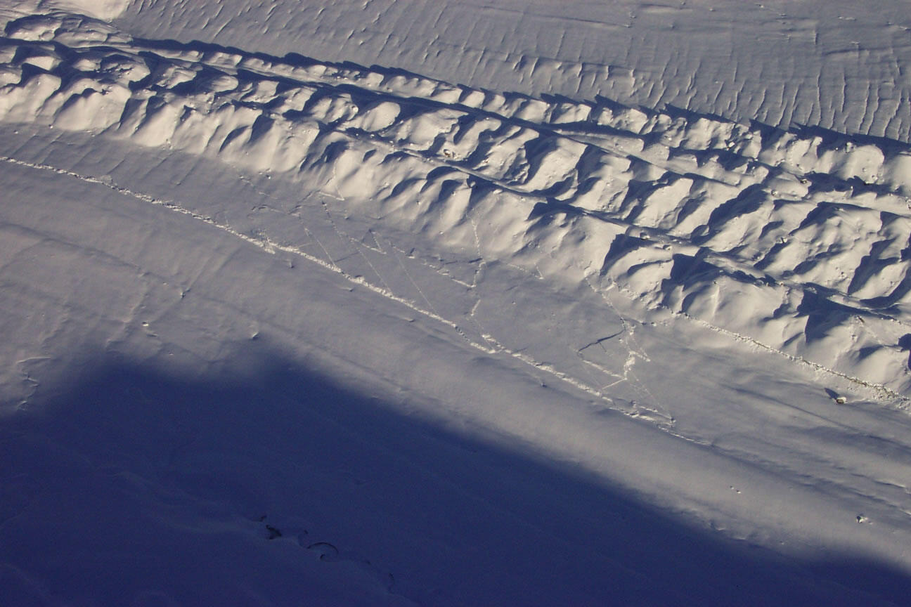 Image: Denali Fault: Chistochina Glacier