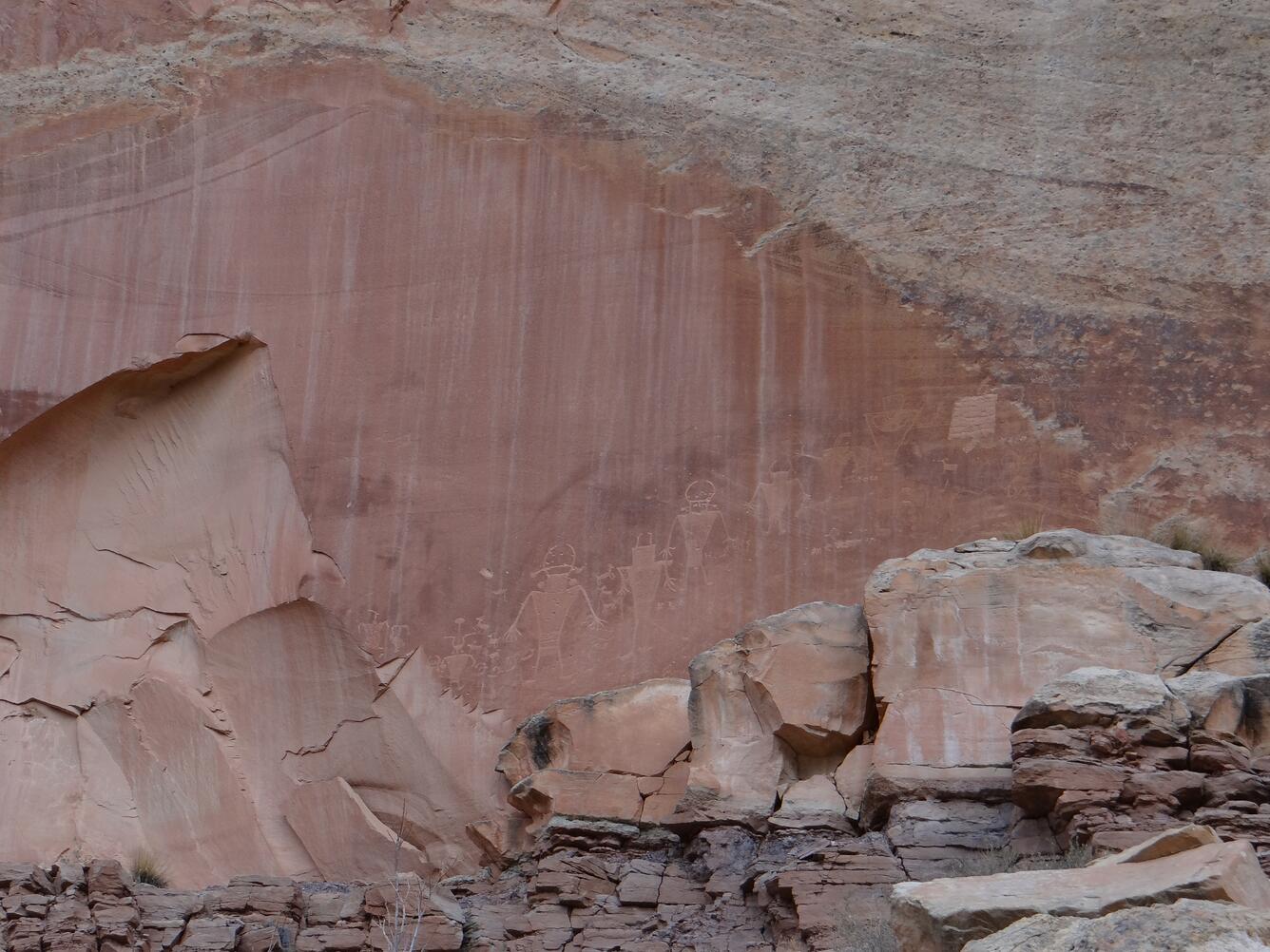Image: Capitol Reef Petroglyphs