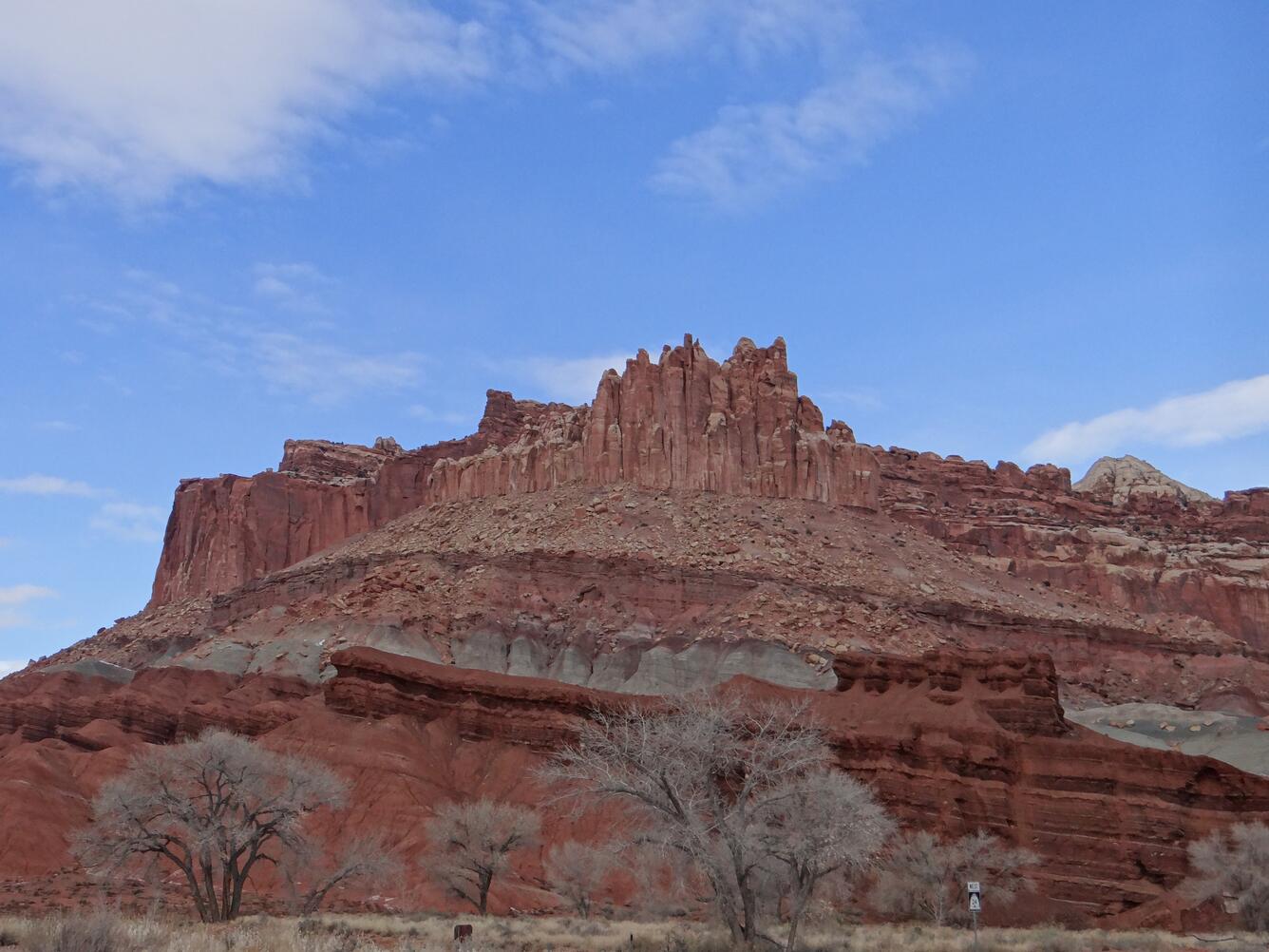 Image: Sandstone Cliff in Capitol Reef