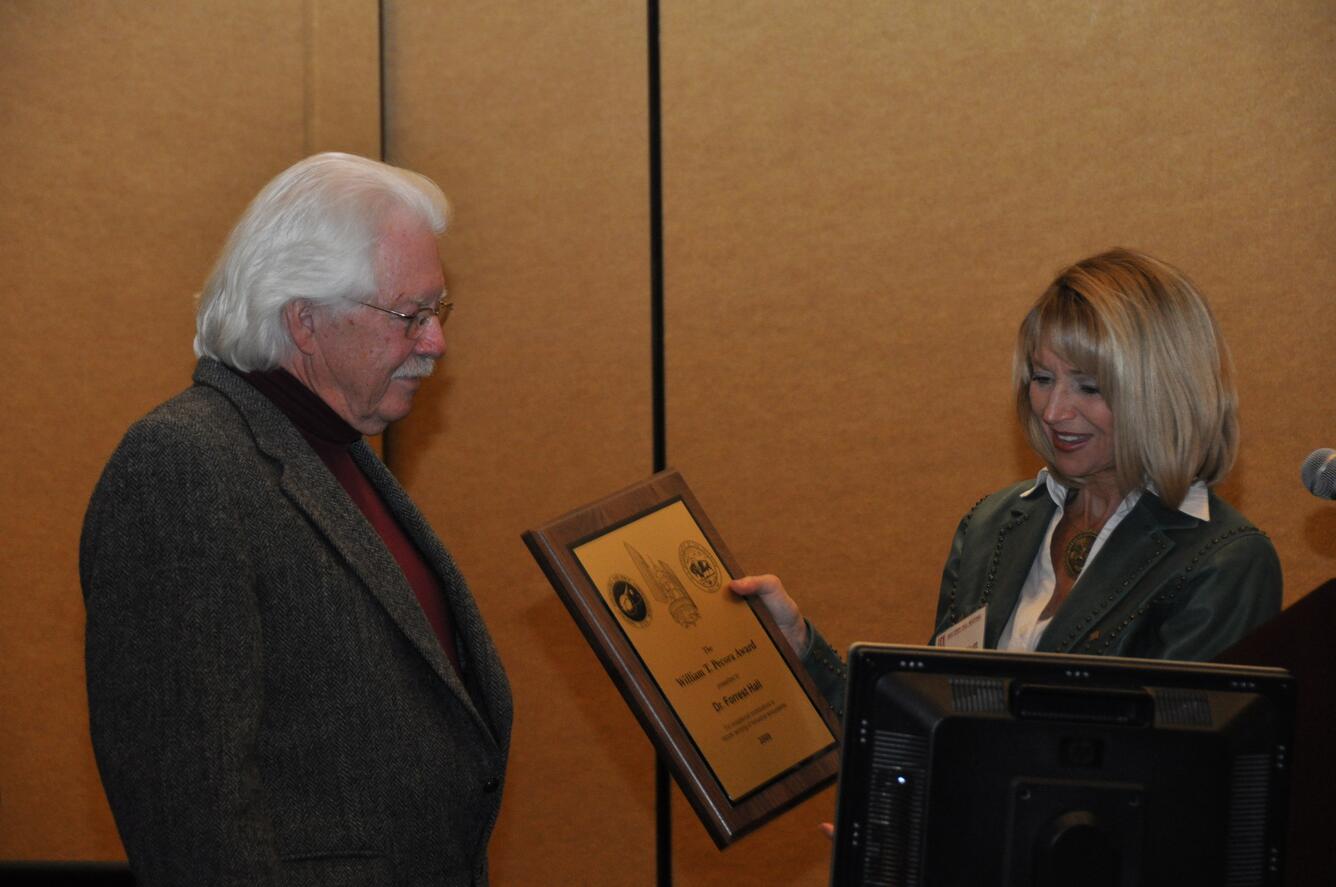 Image: 2009 William T. Pecora Award Ceremony
