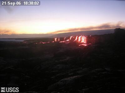 video thumbnail: East Lae'apuki Lava Breakout (September 21, 2006)