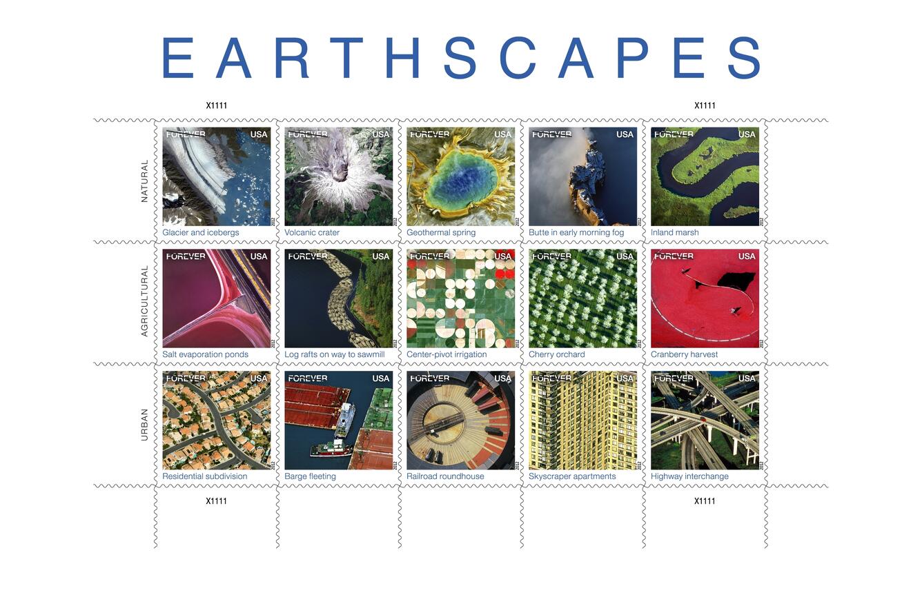 Image: Earthscapes Commemorative Stamp Series, U.S. Postal Service
