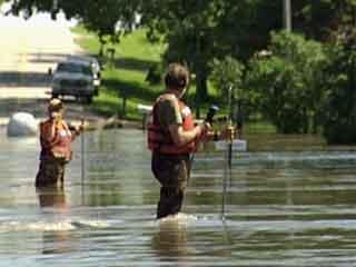video thumbnail: Measuring Streamflow with Wading Rod Near Finchford