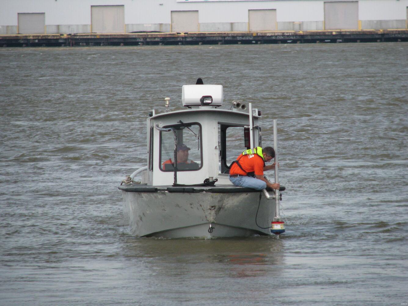 Image: USGS Takes Streamflow Measurements