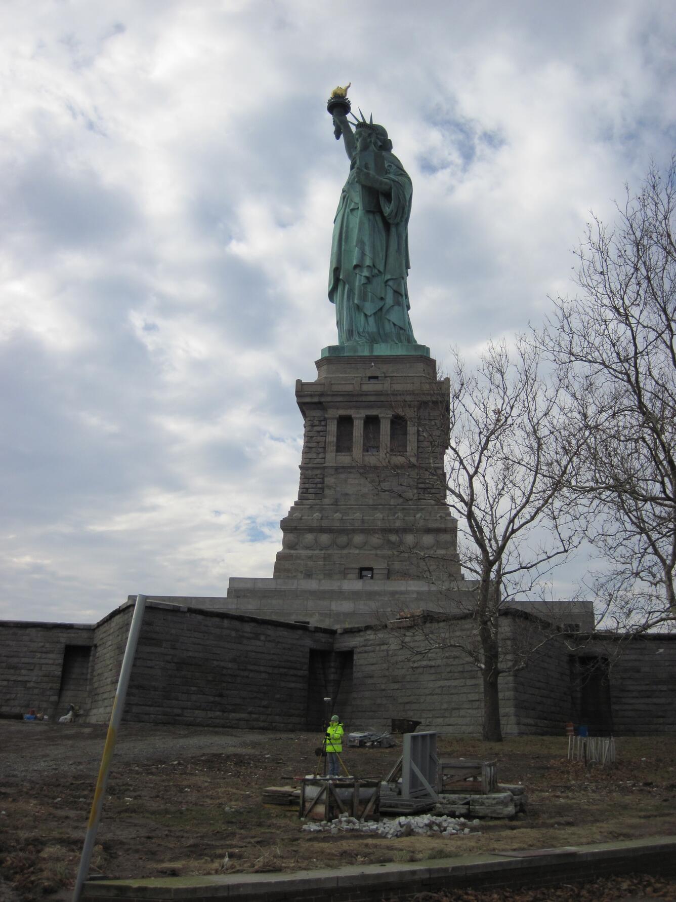 Image: Surveying High-Water Marks after Hurricane Sandy