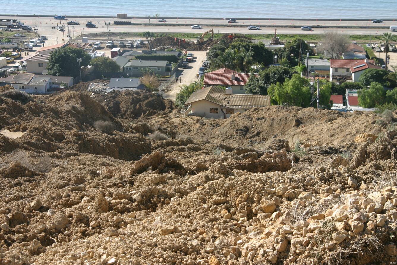 Image: 2005 Landslide in La Conchita, CA