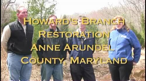 video thumbnail: Recreating wetland-stream complexes in urban watersheds, Howards Branch, Baltimore, Maryland