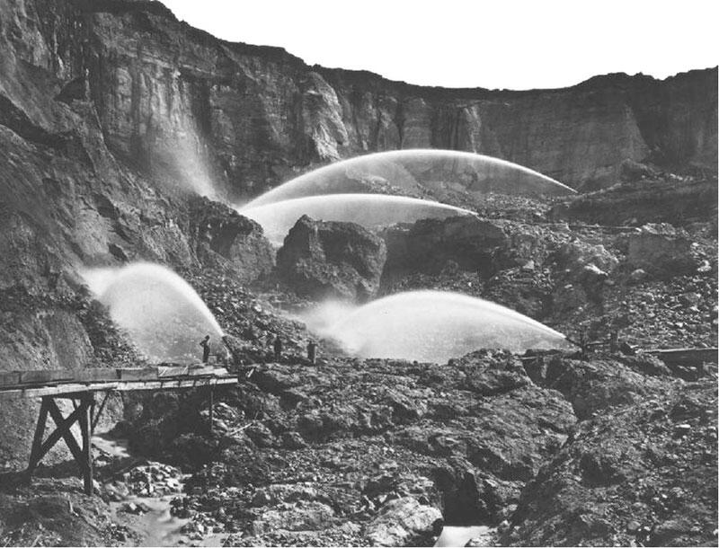 Image: Hydraulic Gold Mining